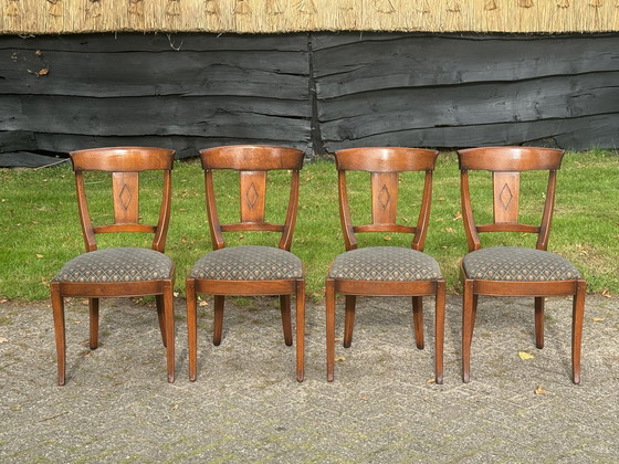 Image 1 of 4x Schuitema Bannink Dining Chairs