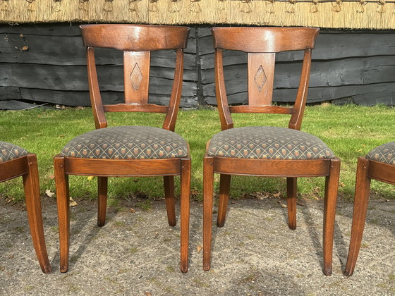 Image 1 of 4x Schuitema Bannink Dining Chairs