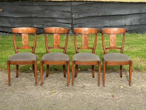 Image 1 of 4x Schuitema Bannink Dining Chairs