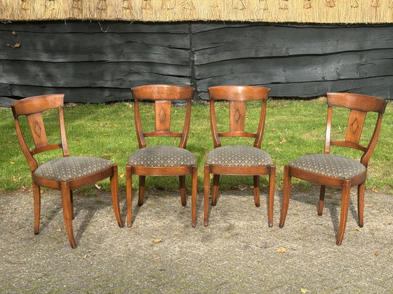 Image 1 of 4x Schuitema Bannink Dining Chairs