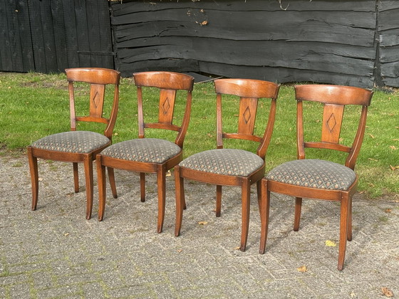 Image 1 of 4x Schuitema Bannink Dining Chairs