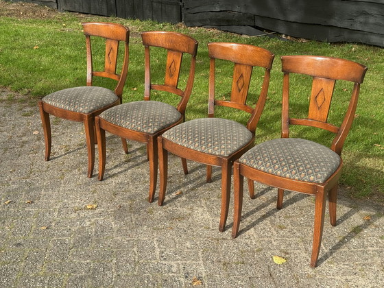 Image 1 of 4x Schuitema Bannink Dining Chairs