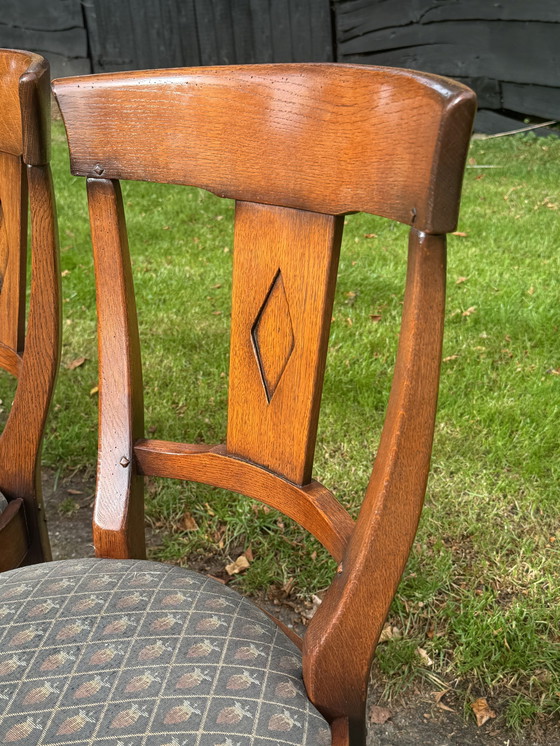 Image 1 of 4x Schuitema Bannink Dining Chairs