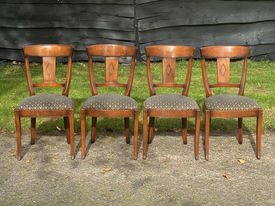 Image 1 of 4x Schuitema Bannink Dining Chairs