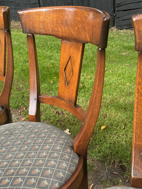 Image 1 of 4x Schuitema Bannink Dining Chairs