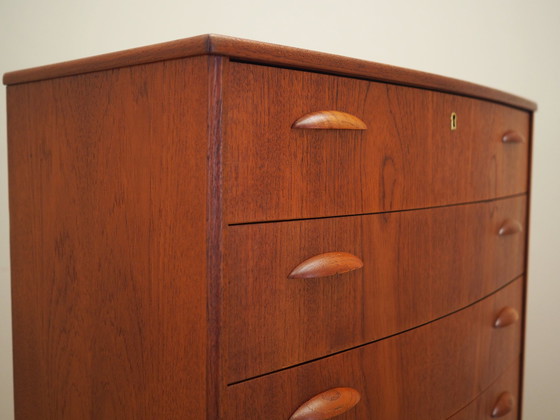 Image 1 of Teak Chest Of Drawers, Danish Design, 1970S, Production: Denmark