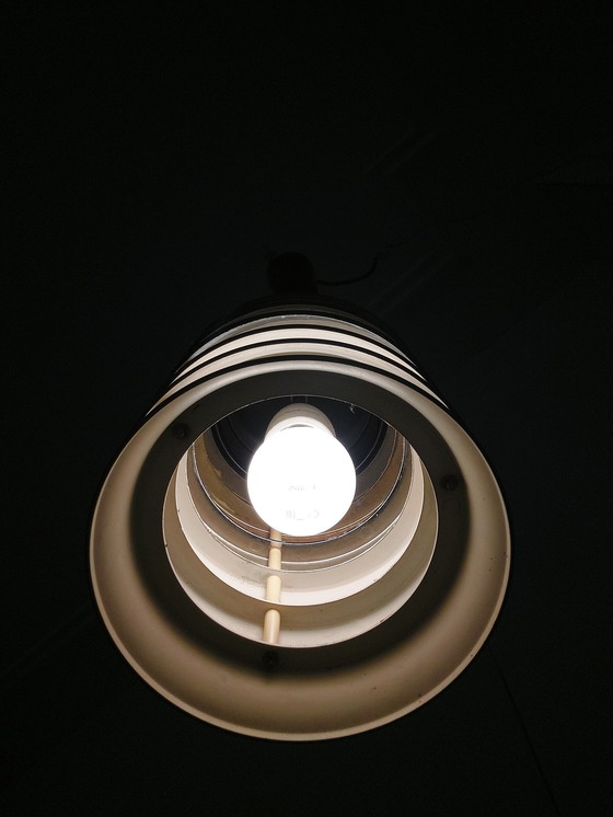 Image 1 of 1X Chrome-plated Ddr ceiling lamp Veb pendant light Space Age