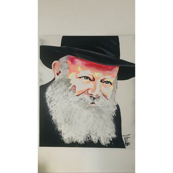 Image 1 of Vintage painting "Habad connection" by ClemS, 2020