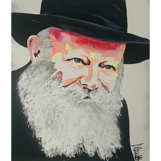 Image 1 of Vintage painting "Habad connection" by ClemS, 2020