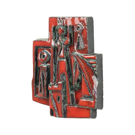 Image 1 of Abstract Wall Sculpture Bas Relief