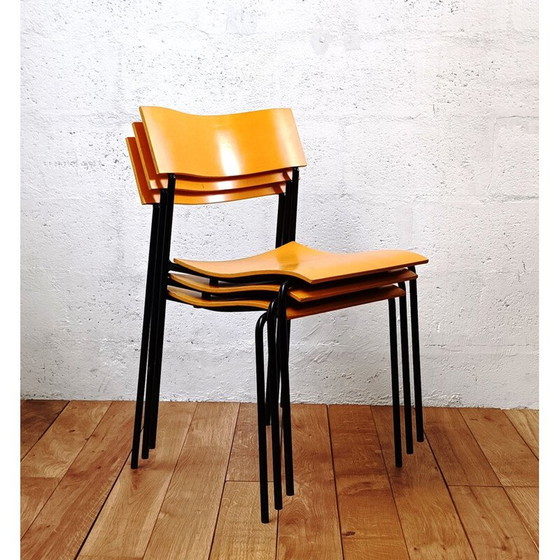 Image 1 of Vintage Campus by Lammhults school chair by Johannes Foerson and Peter Hiort-Lorenzen