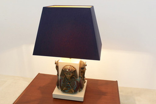 Exclusive pharaoh toetanchamon table lamp