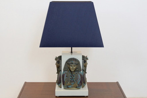 Exclusive pharaoh toetanchamon table lamp