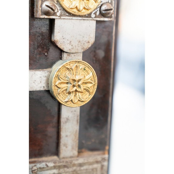 Image 1 of Vintage cast iron safe by Wertheim et C., 1890