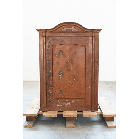 Image 1 of Vintage cast iron safe by Wertheim et C., 1890