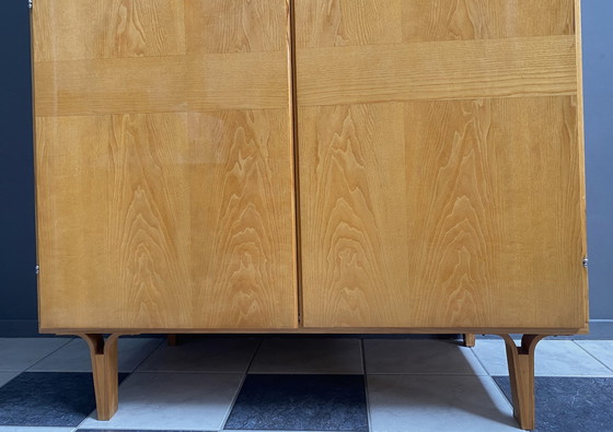 Image 1 of Armoire à étagères en frêne par František Mezulánik pour Novy Domov