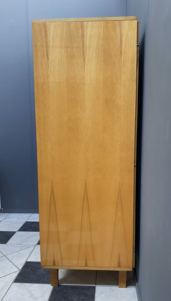 Image 1 of Armoire à étagères en frêne par František Mezulánik pour Novy Domov