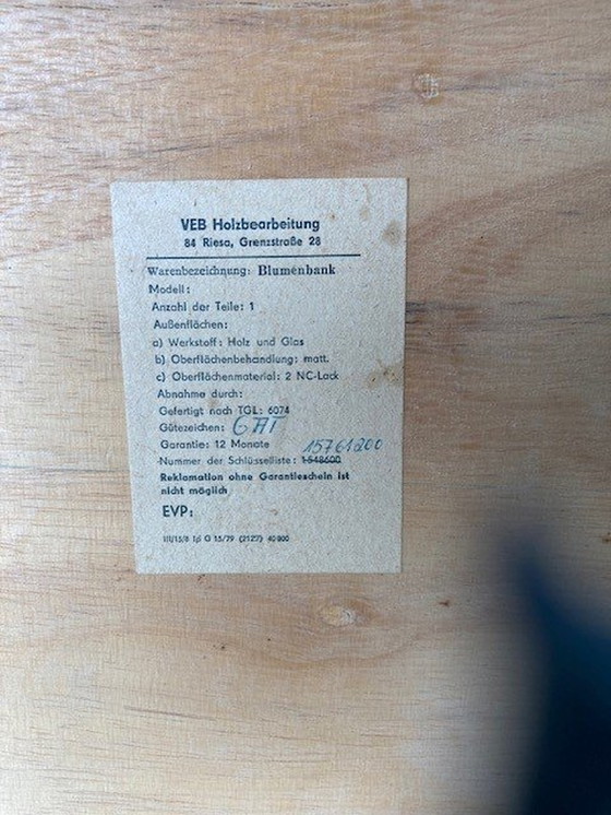 Image 1 of Vintage Flower Table