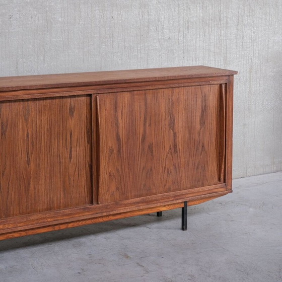 Image 1 of Vintage sideboard with metal legs, France 1960s