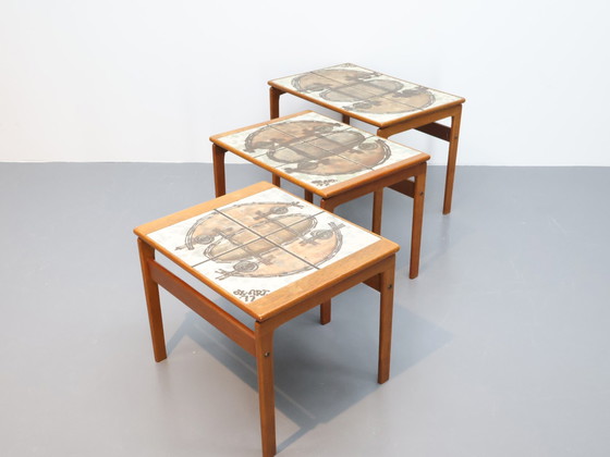 Image 1 of Vintage Nestingtables Side Tables Ox Art