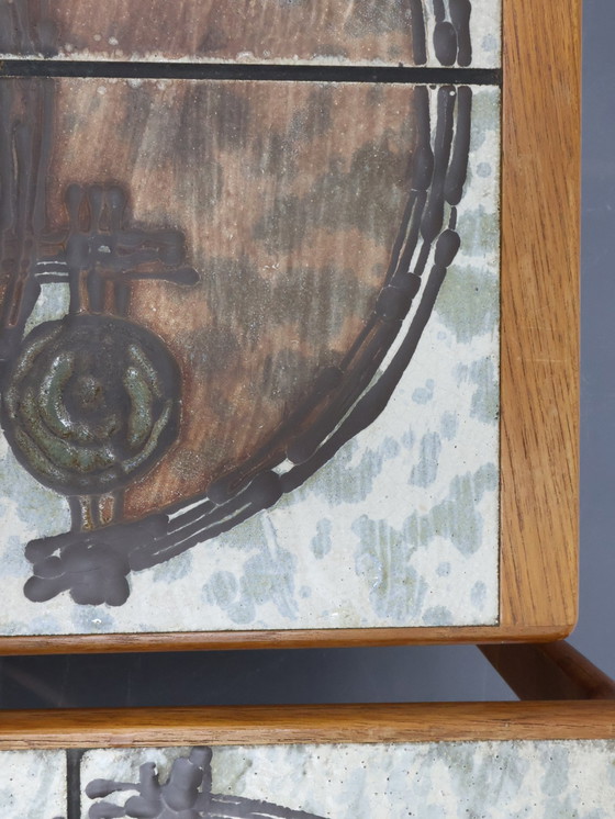 Image 1 of Tables d'appoint vintage Tables d'appoint Art du bœuf