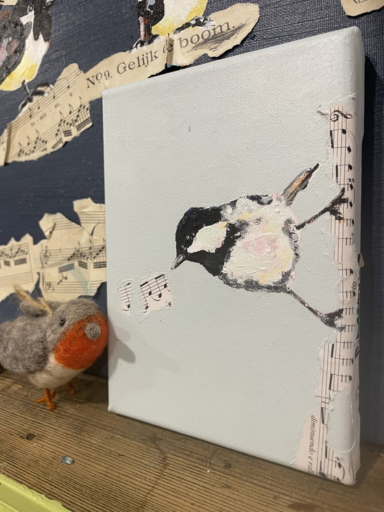 Image 1 of Retrato de un herrerillo común