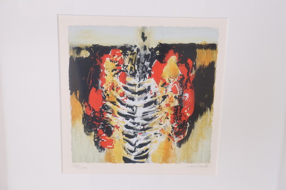 Image 1 of Screen print by Hans Varhorck W45