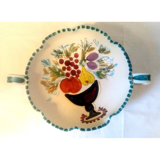 Image 1 of Cerenne Vallauris vintage tea set with bowl, 1950