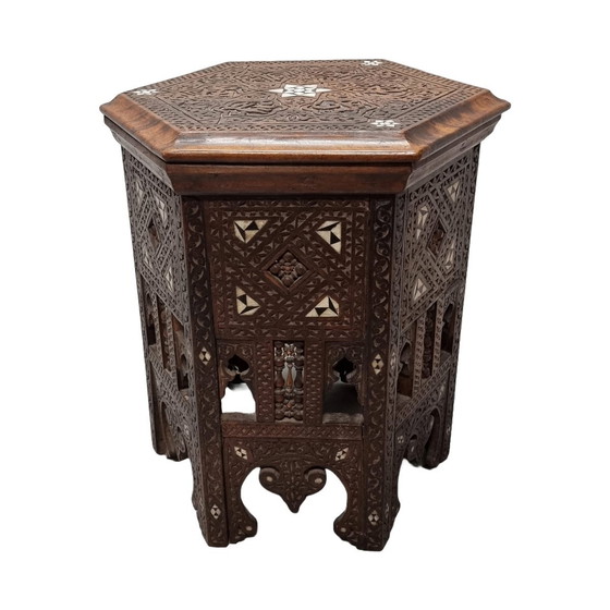 Image 1 of Syrian Rosewood Side Table