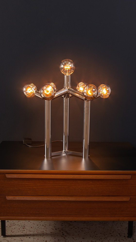 Image 1 of  Atomic table lamp, J.T. Kalmar 