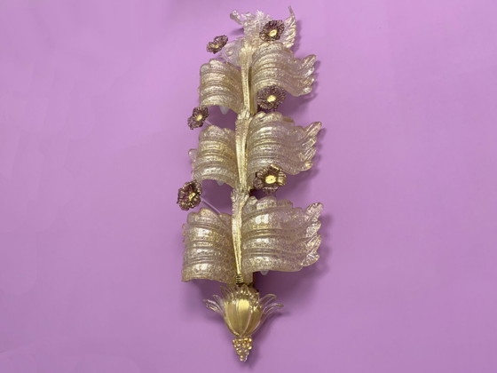 Image 1 of 3x Barovier & Toso Sconces