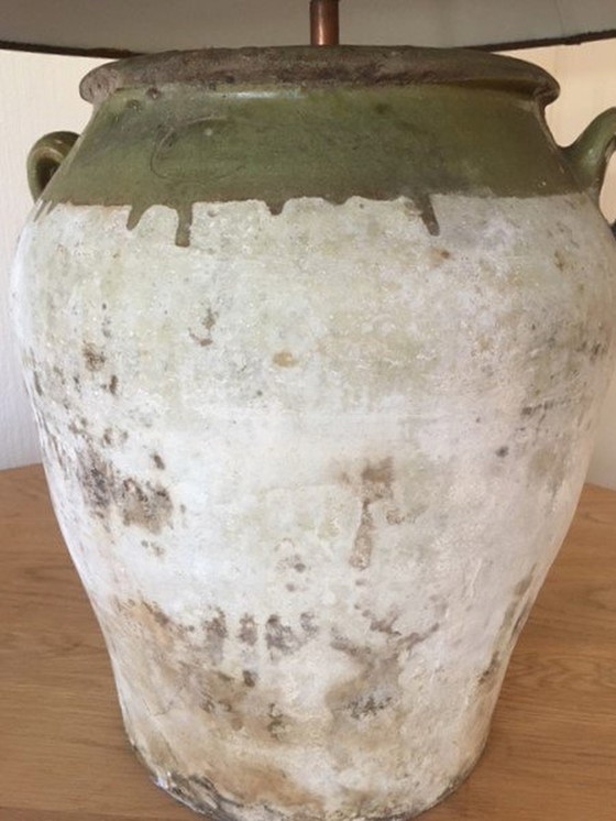 Image 1 of Table Lamp - Large Authentic Japanese Water Jug