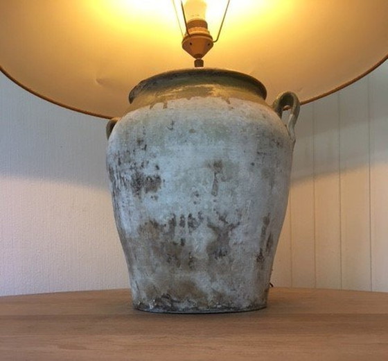 Image 1 of Table Lamp - Large Authentic Japanese Water Jug