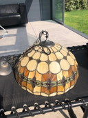 Lampada a sospensione in stile Tiffany
