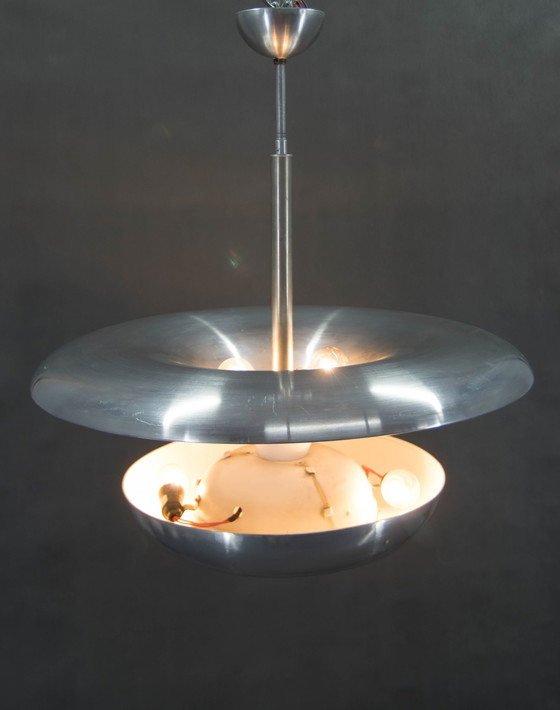 Image 1 of  Large Bauhaus Chandelier By Ias, 1920S 