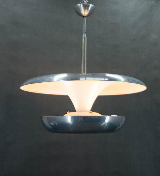 Image 1 of  Large Bauhaus Chandelier By Ias, 1920S 