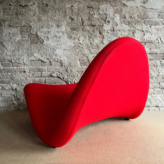 Image 1 of Red Tongue By Pierre Paulin, For Artifort