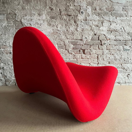 Image 1 of Red Tongue By Pierre Paulin, For Artifort