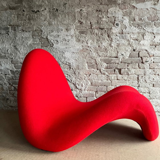 Image 1 of Red Tongue By Pierre Paulin, For Artifort