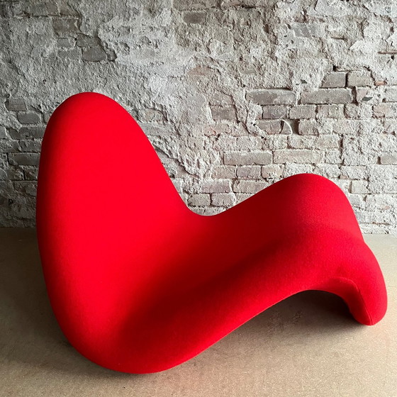 Image 1 of Red Tongue By Pierre Paulin, For Artifort