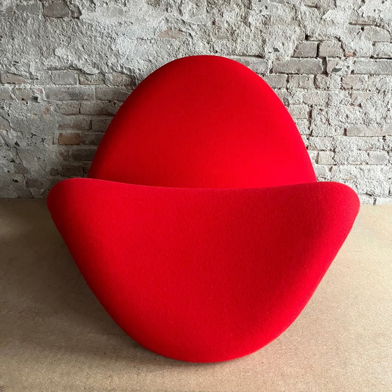 Image 1 of Red Tongue By Pierre Paulin, For Artifort