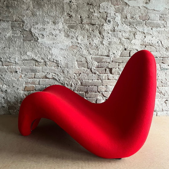 Image 1 of Red Tongue By Pierre Paulin, For Artifort