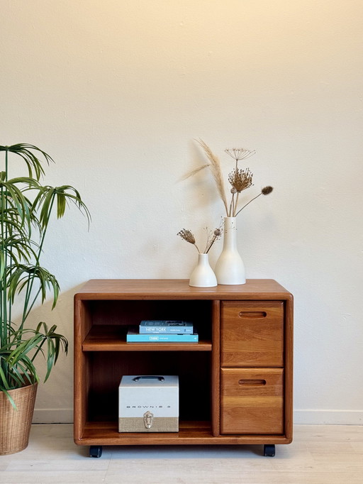 Vintage Danish Teak Audio-TV Furniture Dyrlund