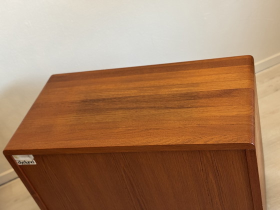 Image 1 of Vintage Danish Teak Audio-TV Furniture Dyrlund