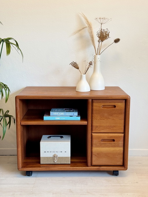 Vintage Danish Teak Audio-TV Furniture Dyrlund