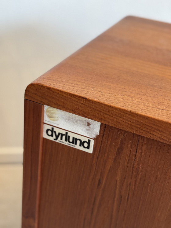 Image 1 of Vintage Danish Teak Audio-TV Furniture Dyrlund