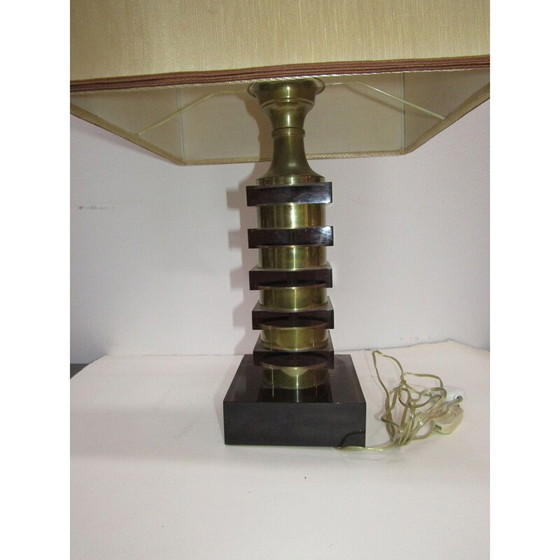 Image 1 of Lampada vintage in plexiglass e metallo, Italia 1970