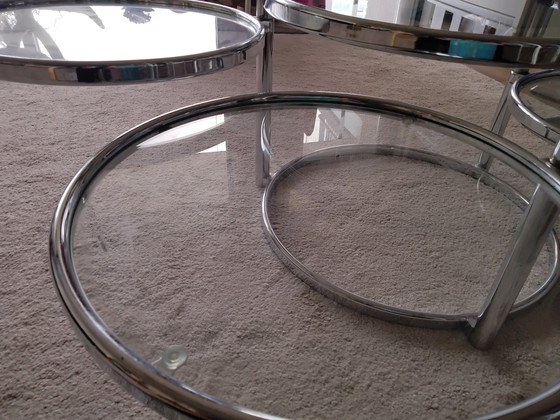 Image 1 of Triple Swivel coffee table