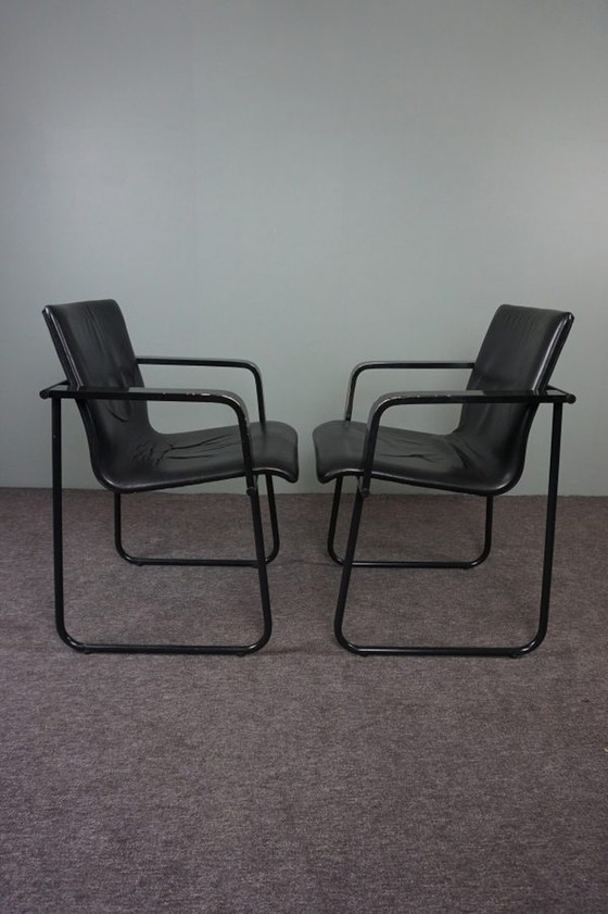 Image 1 of Set of 4 Castelijn Design dining chairs, Dutch Design