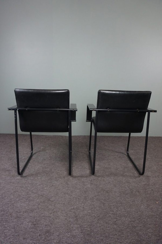 Image 1 of Set of 4 Castelijn Design dining chairs, Dutch Design